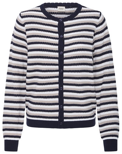 Fransa - FRCaia Cardigan - String Stripe